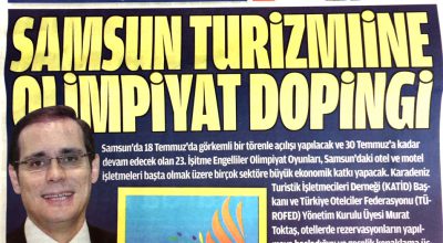 Olimpiyatlar Samsun turizmine doping yapacak